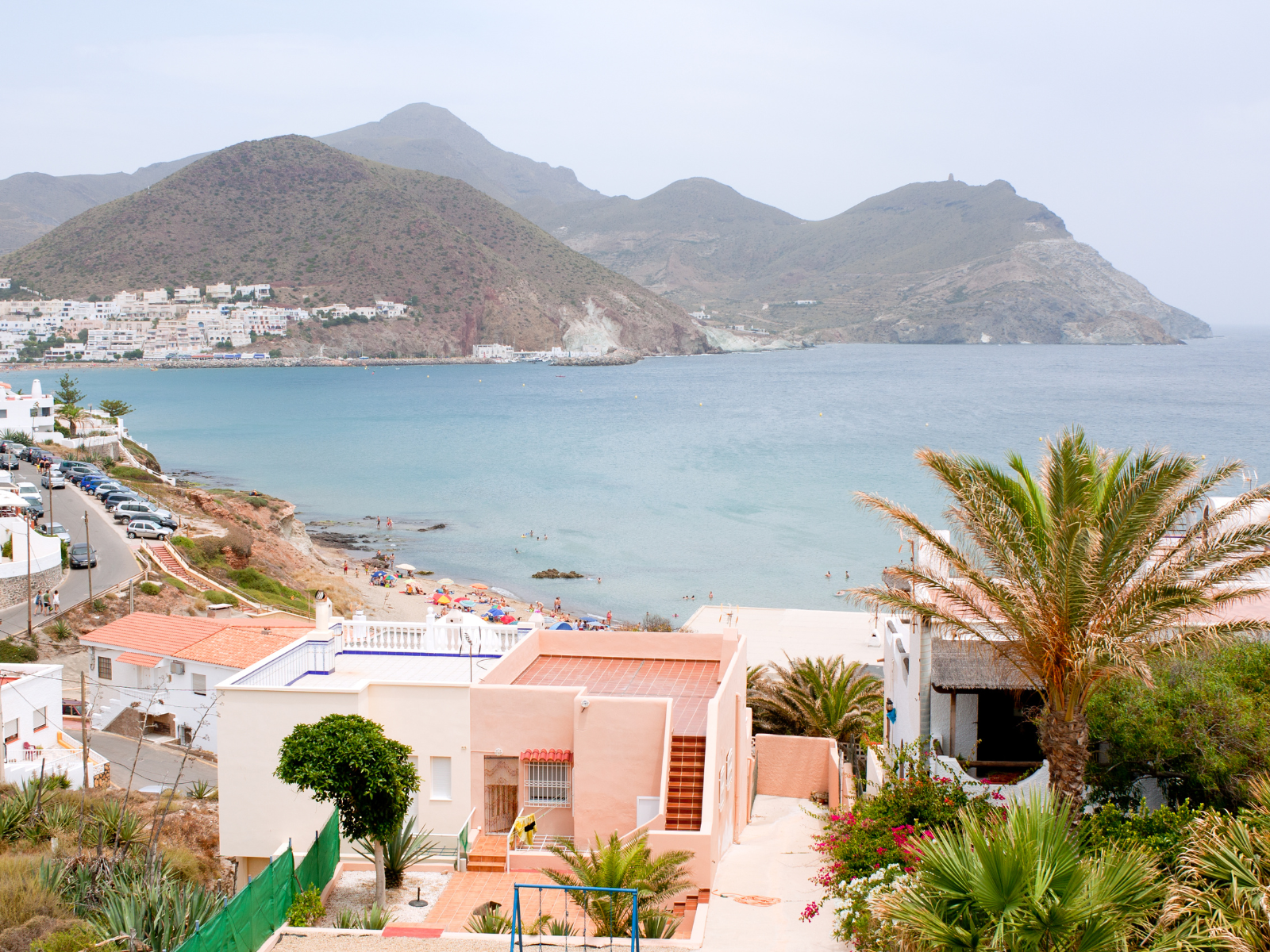 View of a Spanish coastal town for Spain captions.